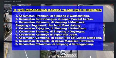 Tilang etle di Kebumen