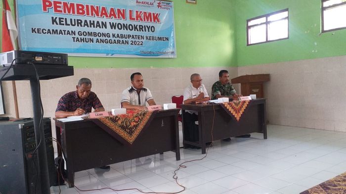 PEMBINAAN LKMK/LPMK KELURAHAN WONOKRIYO 01