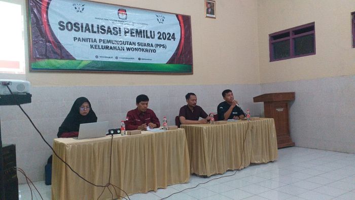 SOSIALISASI PEMILU 2024 KELURAHAN WONOKRIYO 01