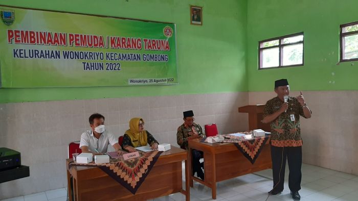 PEMBINAAN PEMUDA/KARANG TARUNA KELURAHAN WONOKRIYO TAHUN 2022