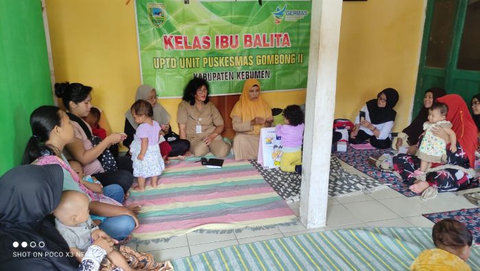 KEGIATAN KELAS BALITA DIKELURAHAN WONOKRIYO 01