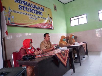 SOSIALISASI STUNTING KELURAHAN WONOKRIYO KECAMATAN GOMBONG TAHUN 2022